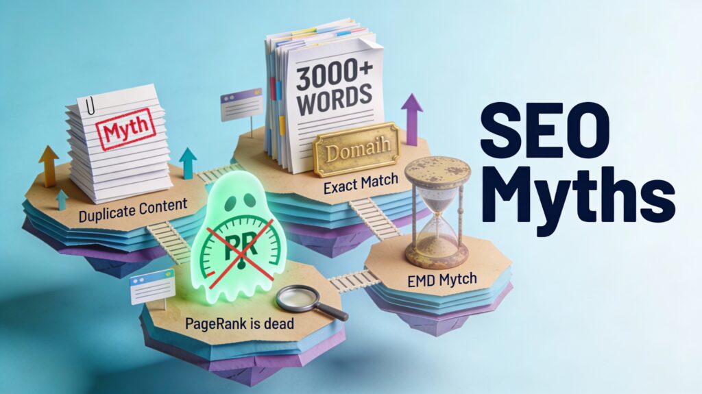 list of SEO Myths