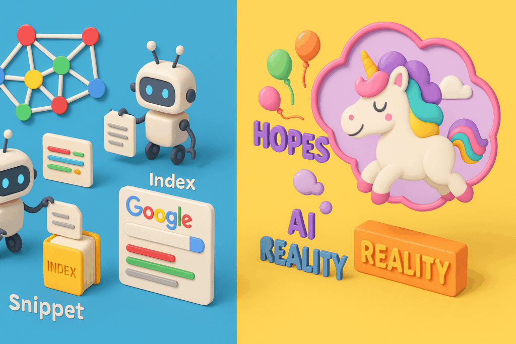 AI vs Google : reality vs pipe dreams
